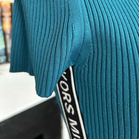 Michael Kors Bodycon Ribbed Tape Dress NWT - Picture 8 of 13